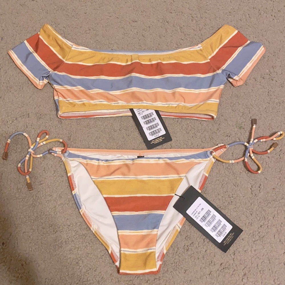 VIX PaulaHermanny Top and Bottom Swim Set, Size M